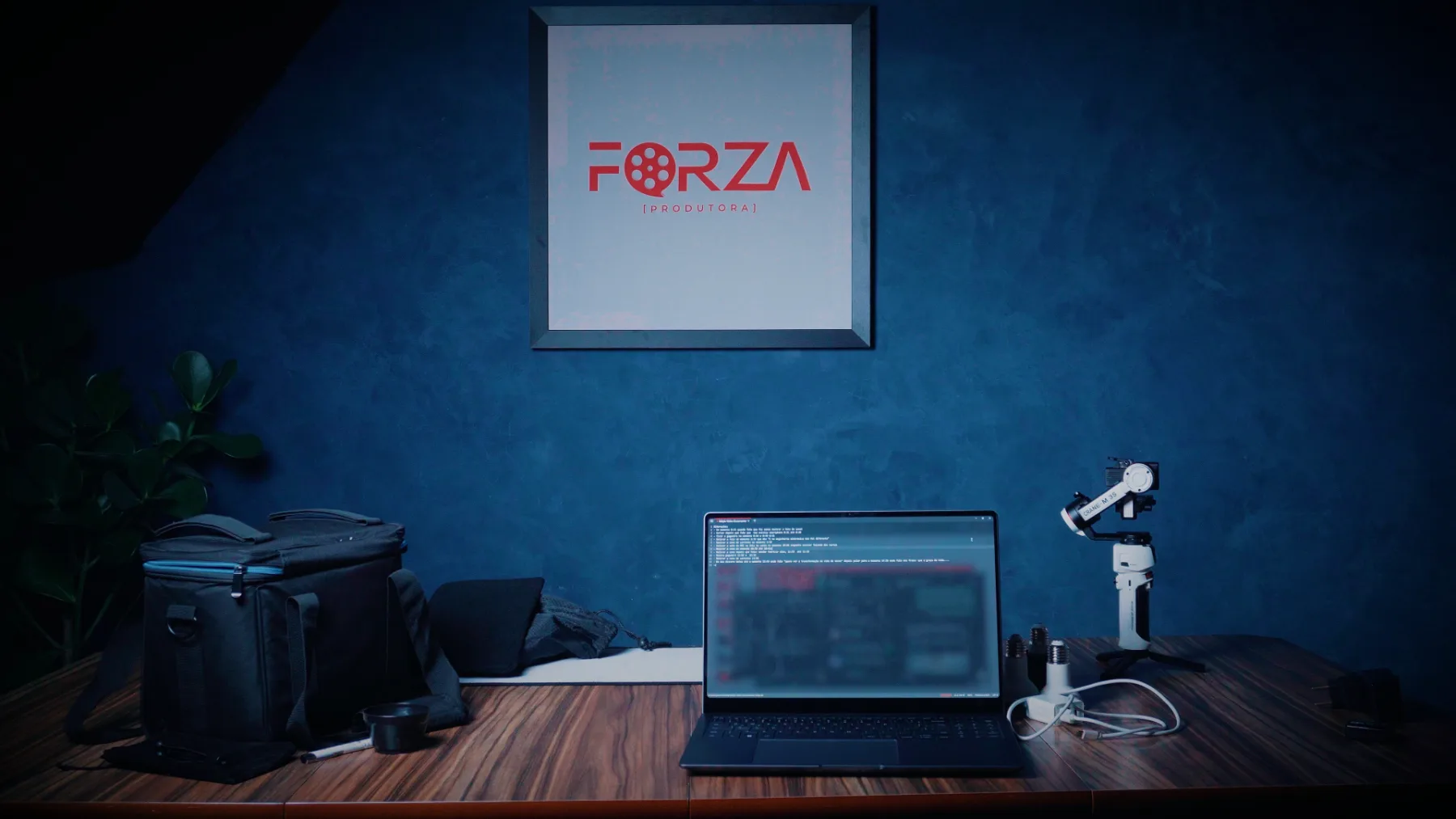 Estúdio audiovisual da Forza em Caxias do Sul